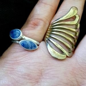 Set of fashion rings